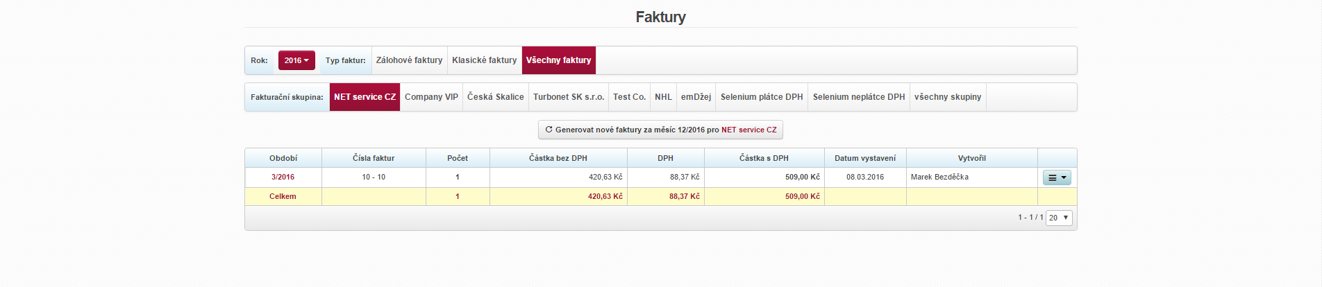 Faktury