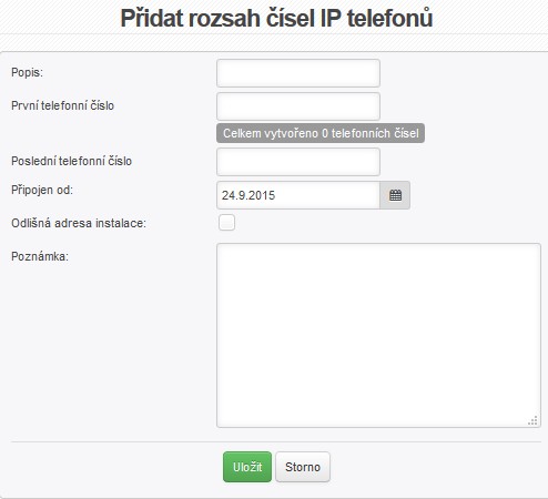 karta klienta aktivni sluzby dalsi ip telefony rozsah
