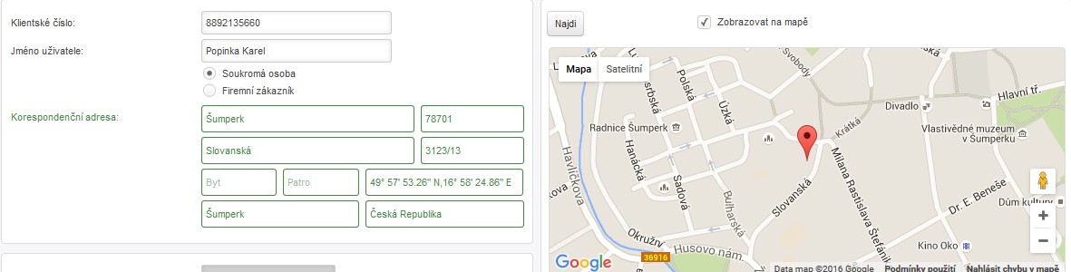 ISPadmin - Správa klientů